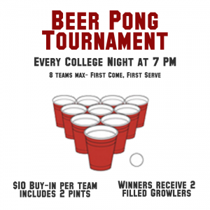 Beer Pong Tourney